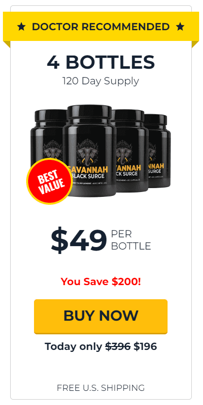 Limited-time offer: Savannah Black Surge price reduced to $49